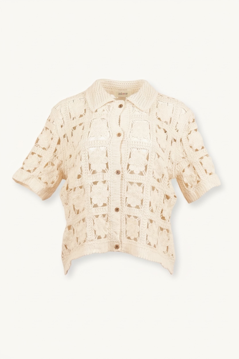 Makramee Bluse Sharon