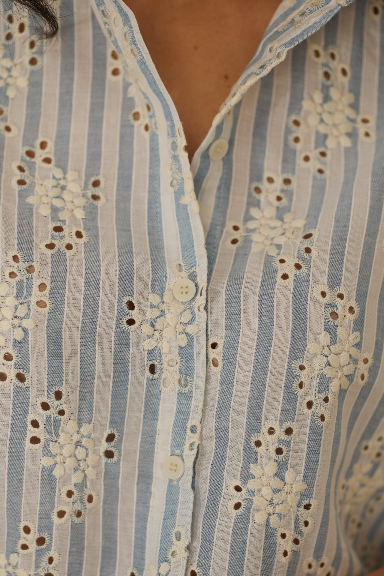 Bluse Cathrine mit Streifen