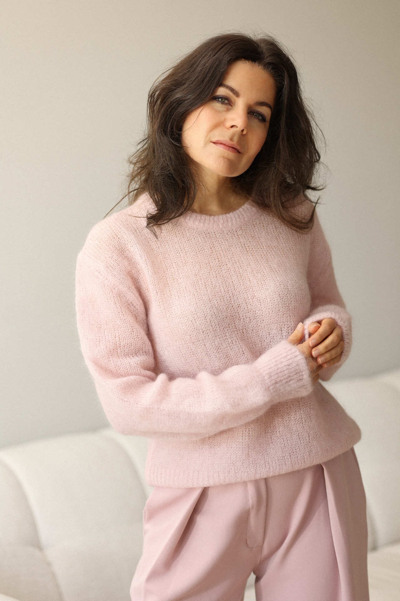 Pullover Margherita mit Rundhals Ausschnitt