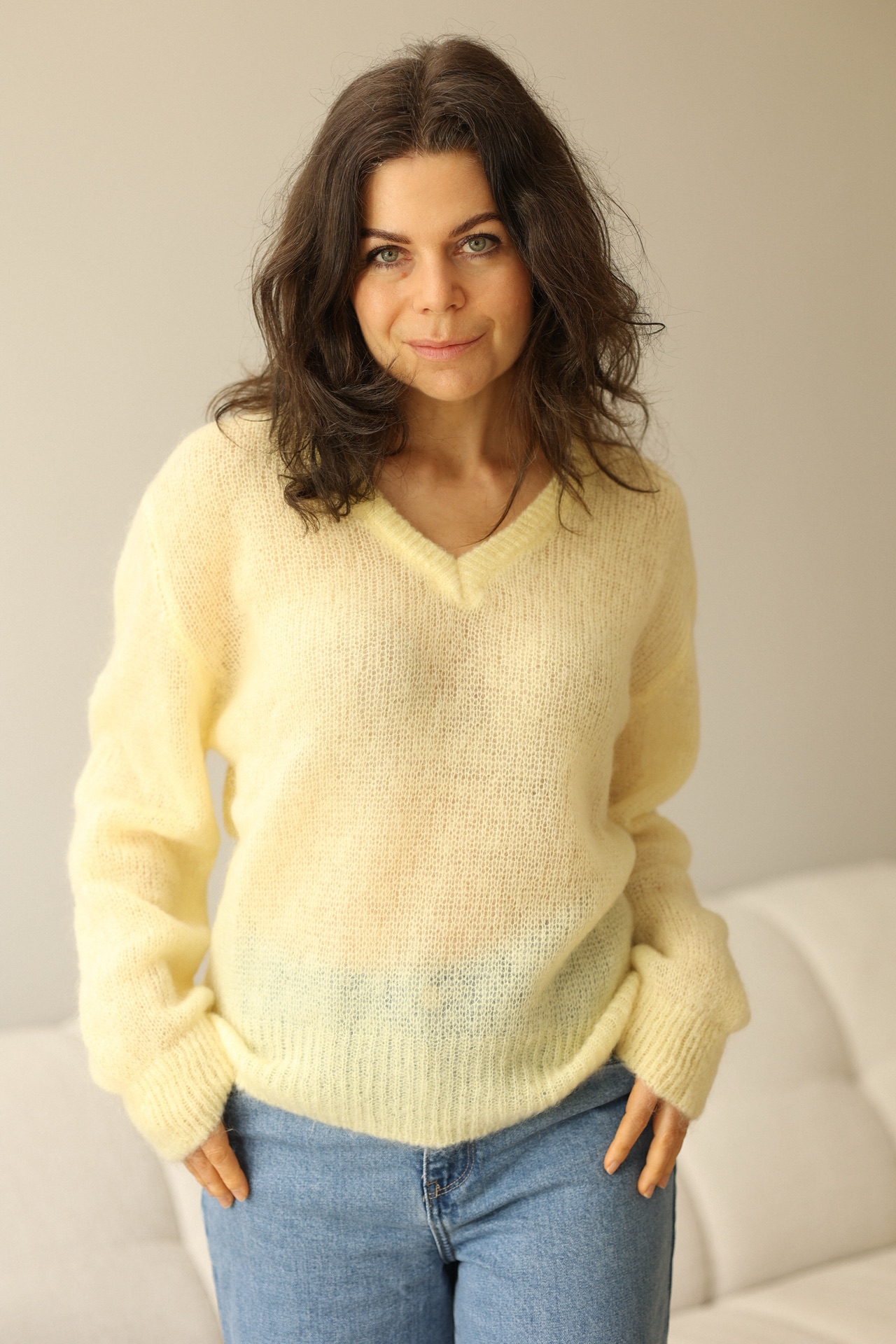Pullover Marlena mit V-Ausschnitt