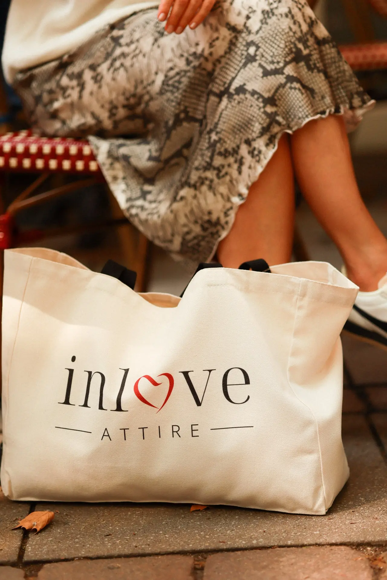 inlove attire oversized canvas Shopper