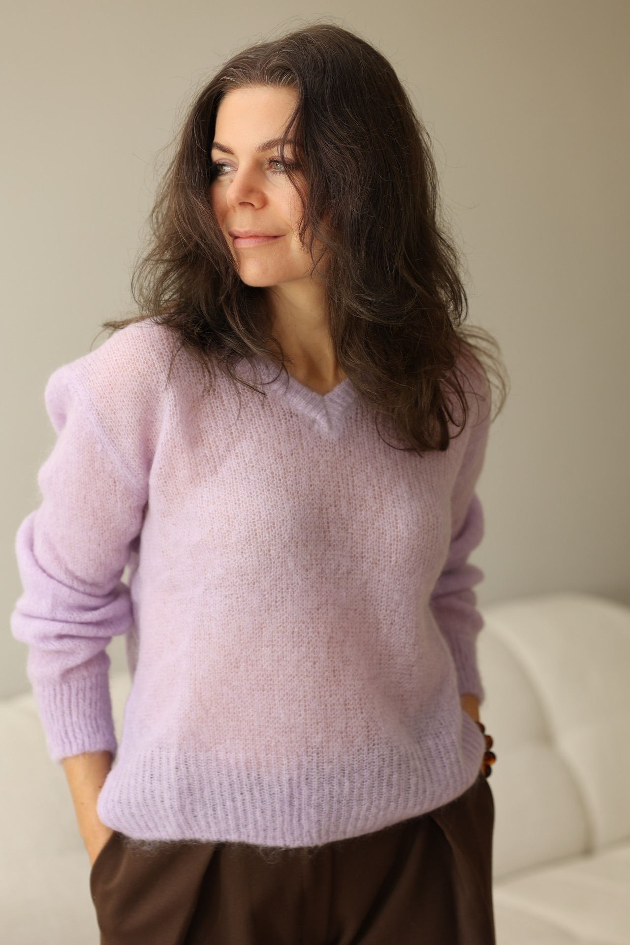 Pullover Marlena mit V-Ausschnitt