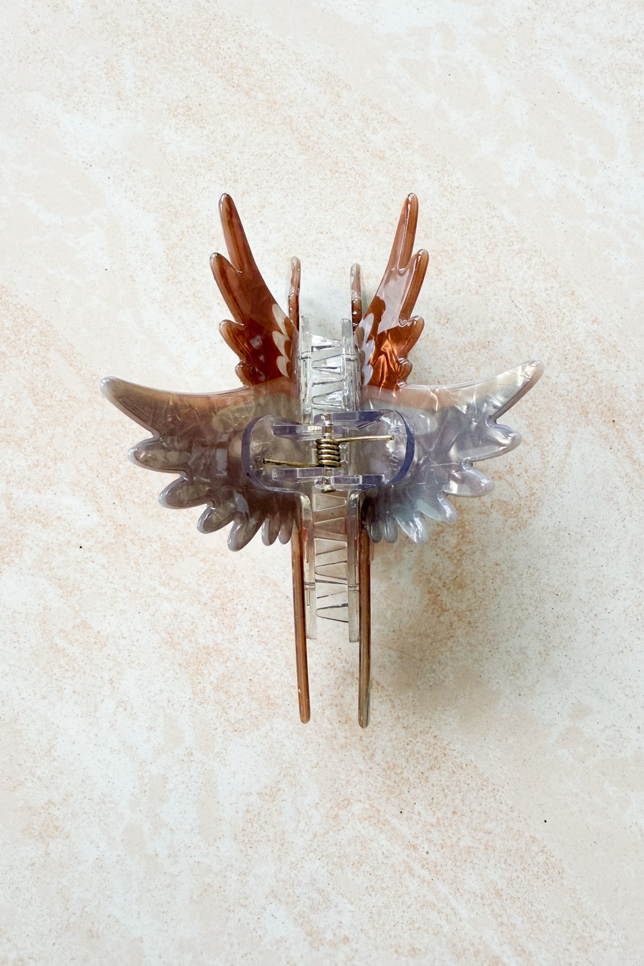 Haarclip Eisvogel
