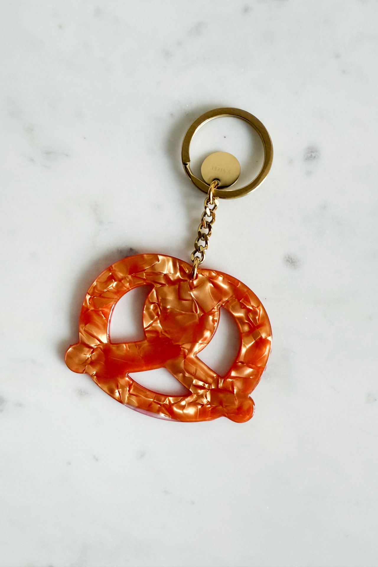 Schlüsselanhänger Brezel