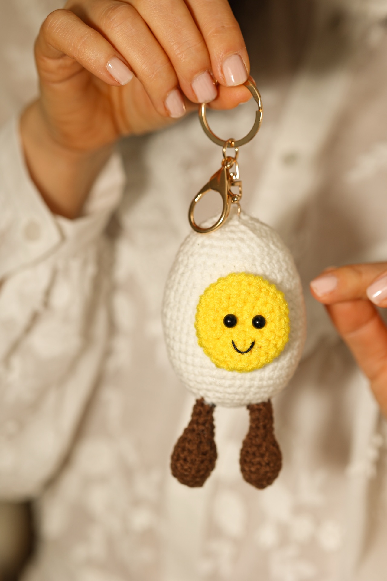 Taschenanhänger Frühstücksei