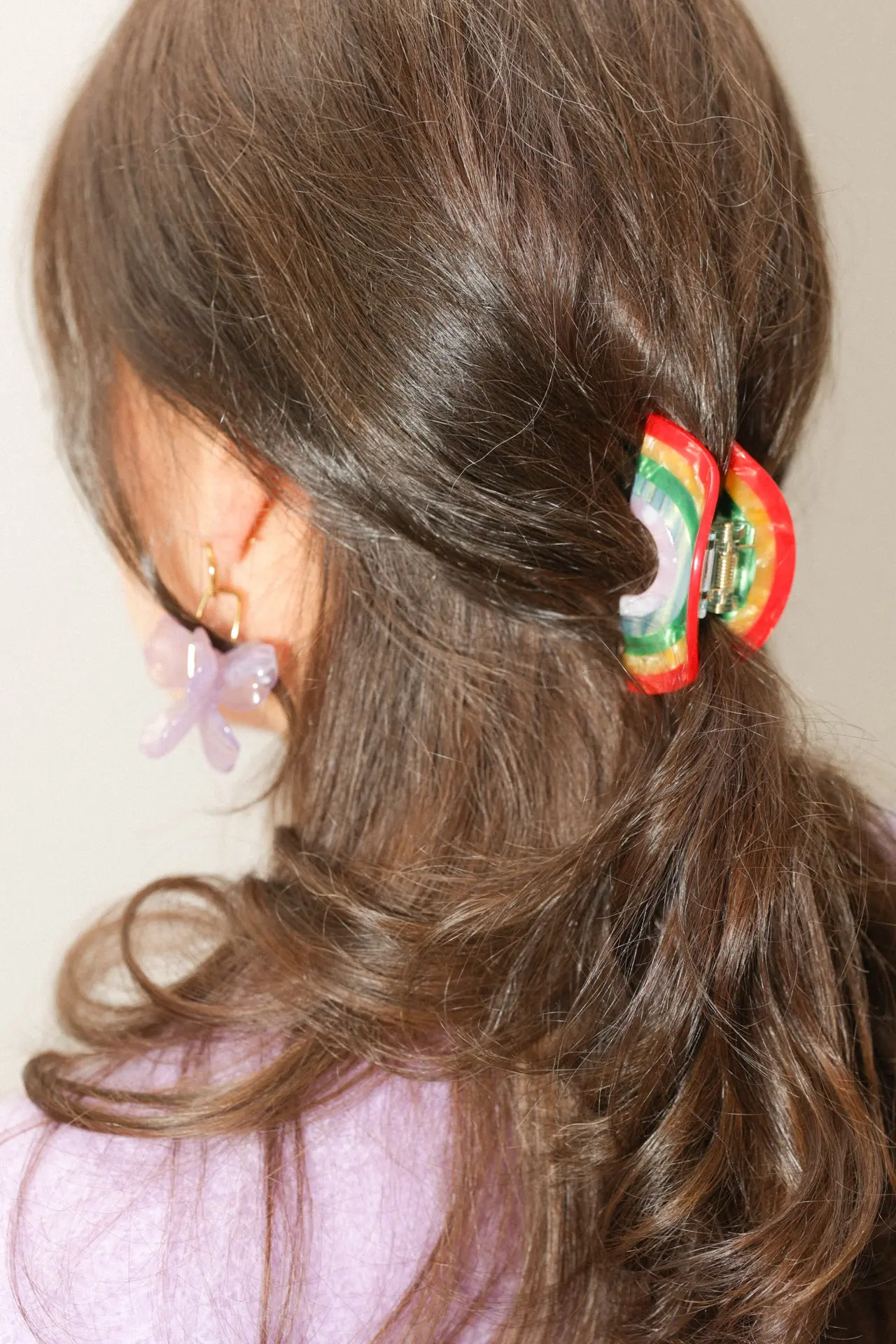 Haarclip Rainbow