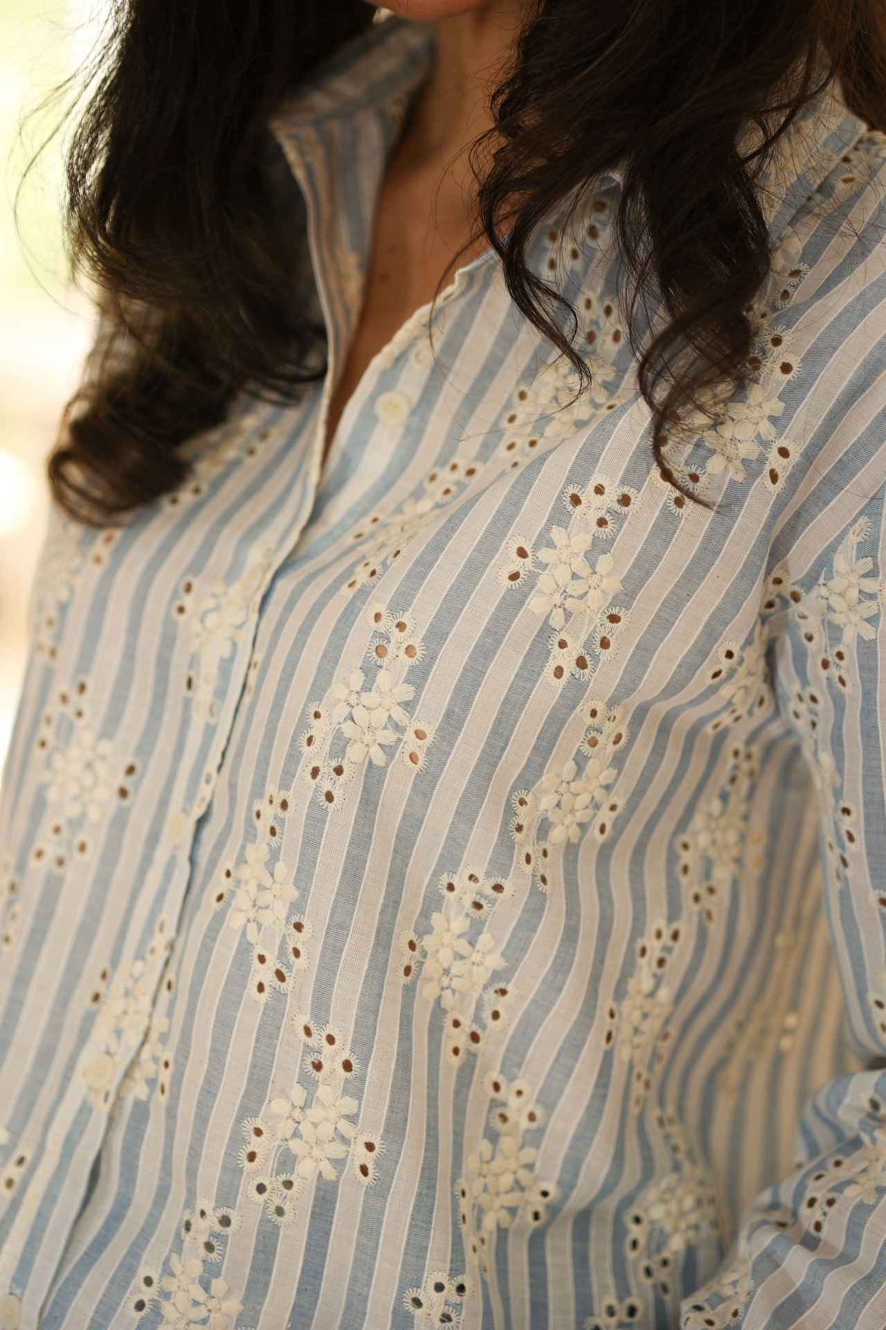 Bluse Cathrine mit Streifen