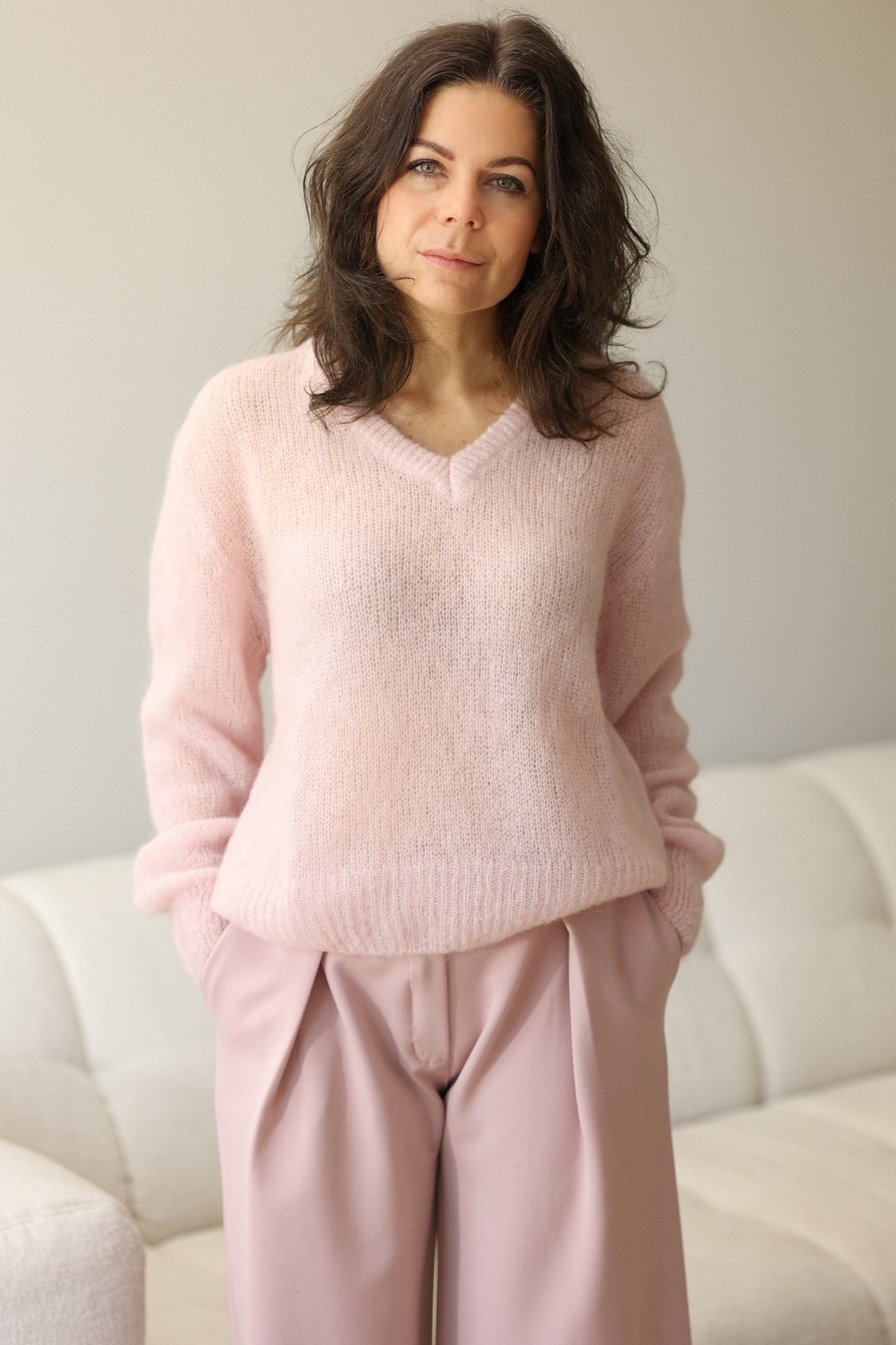 Pullover Marlena mit V-Ausschnitt