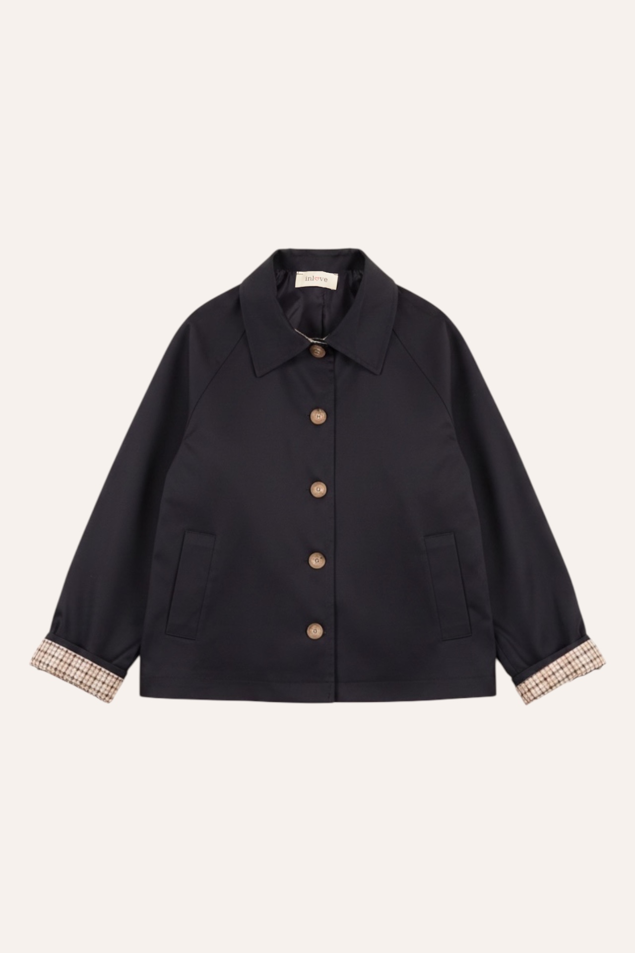 Kurzer Trench Georgette