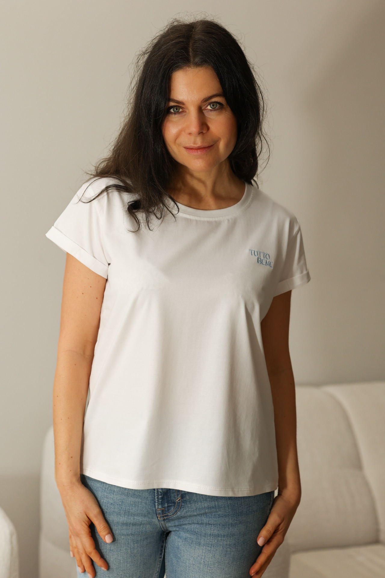 T-Shirt Tutto Bene - white
