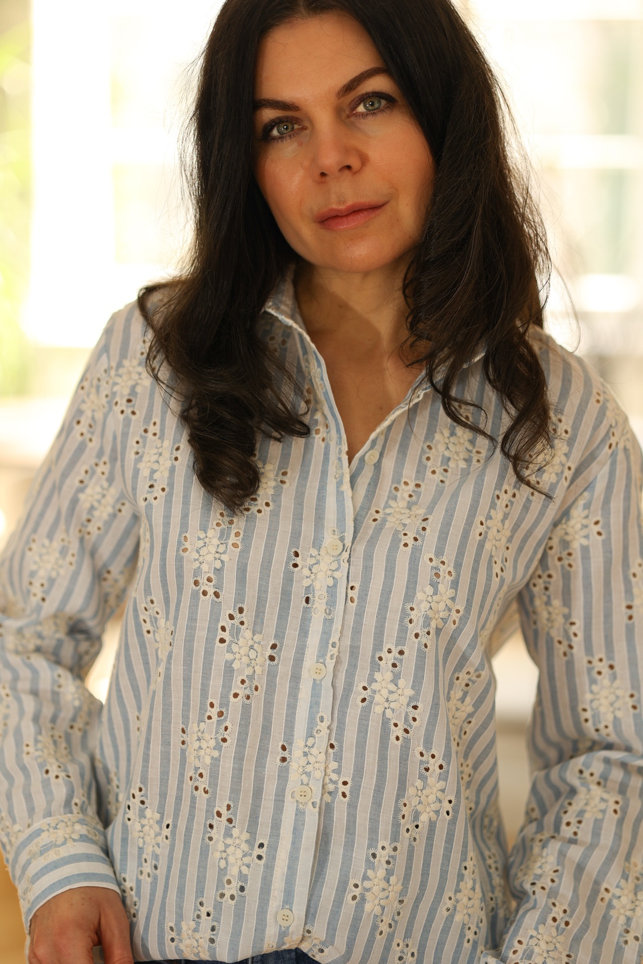 Bluse Cathrine mit Streifen