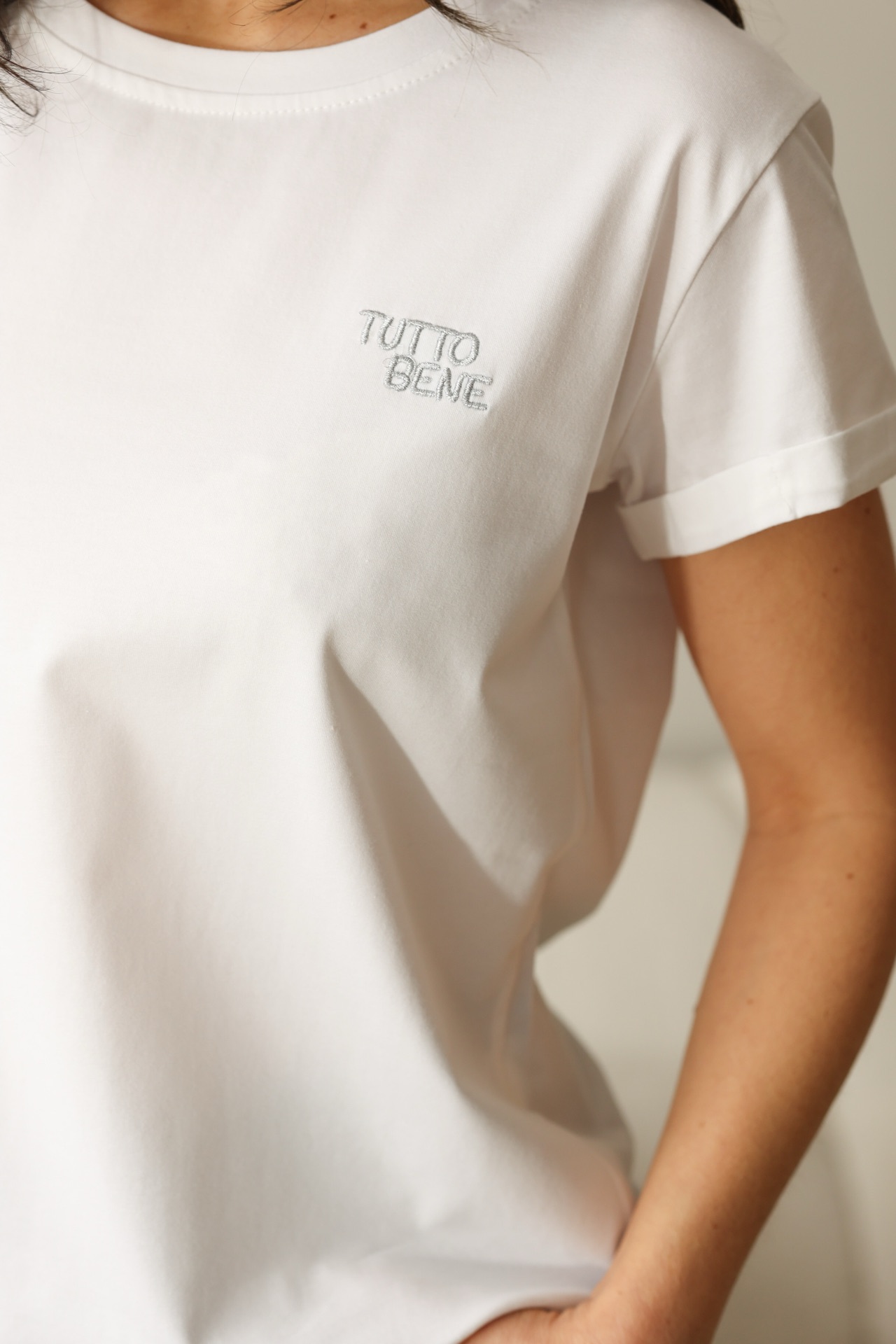 T-Shirt Tutto Bene - white