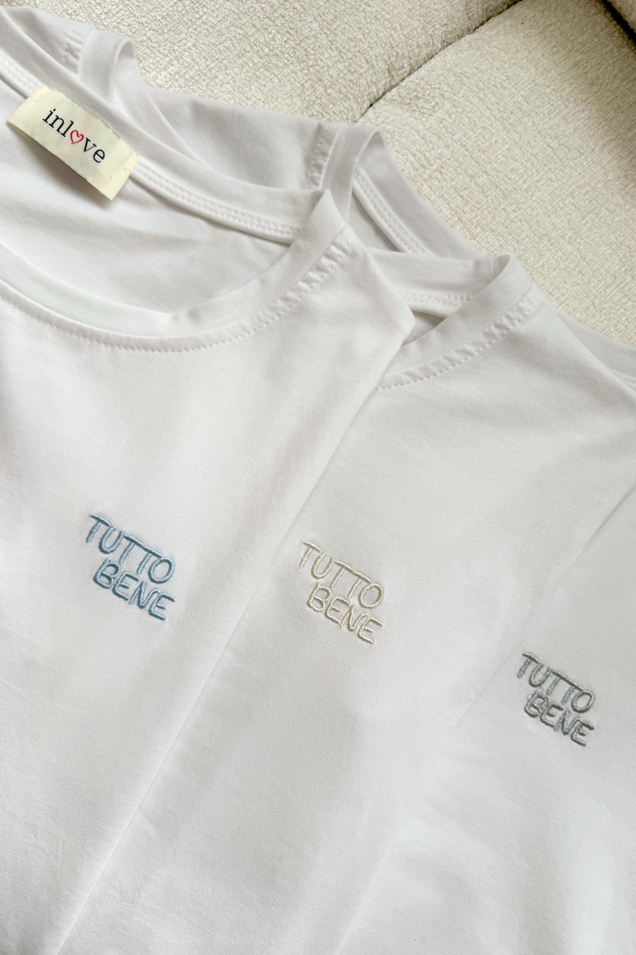 T-Shirt Tutto Bene - white