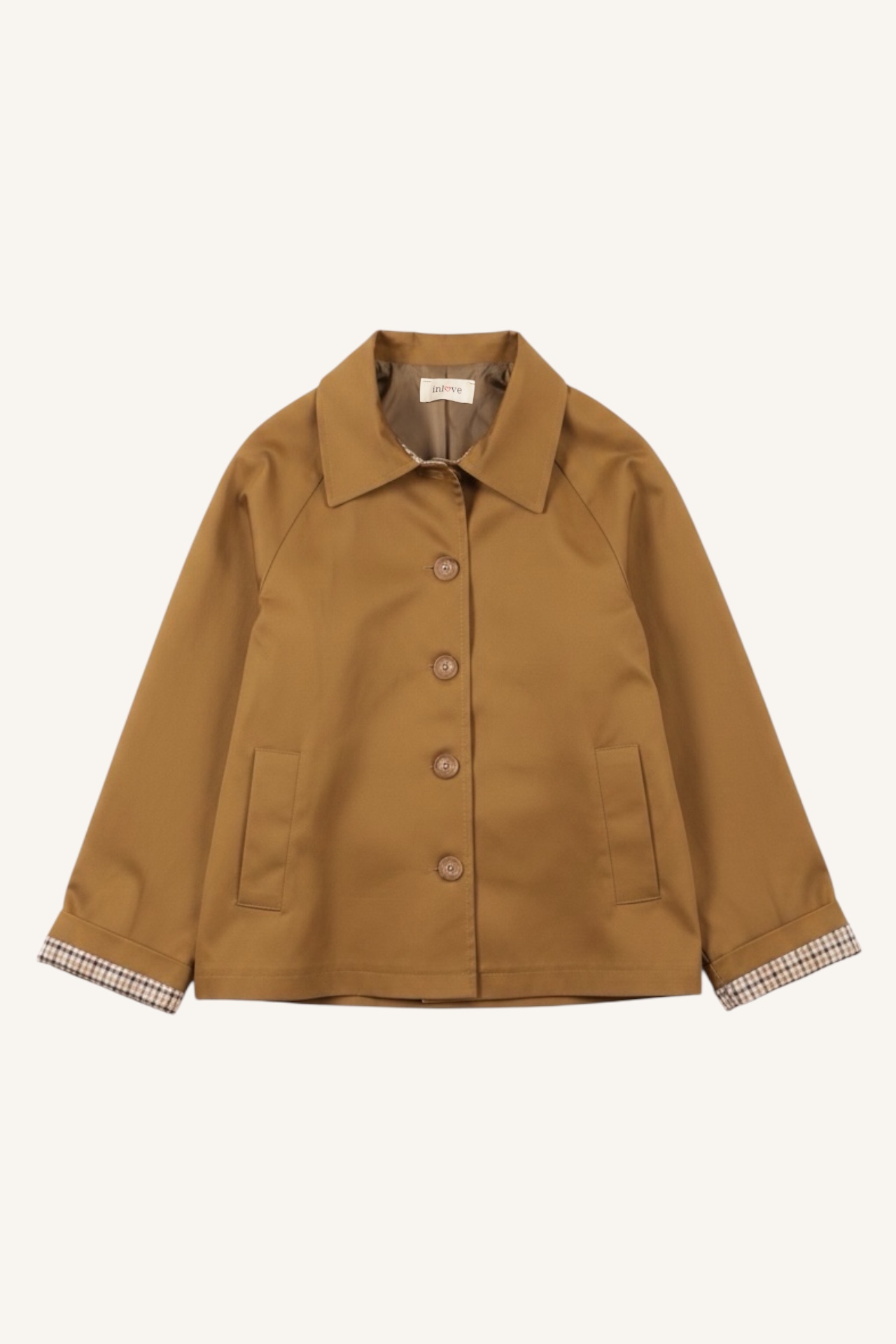 Kurzer Trench Georgette