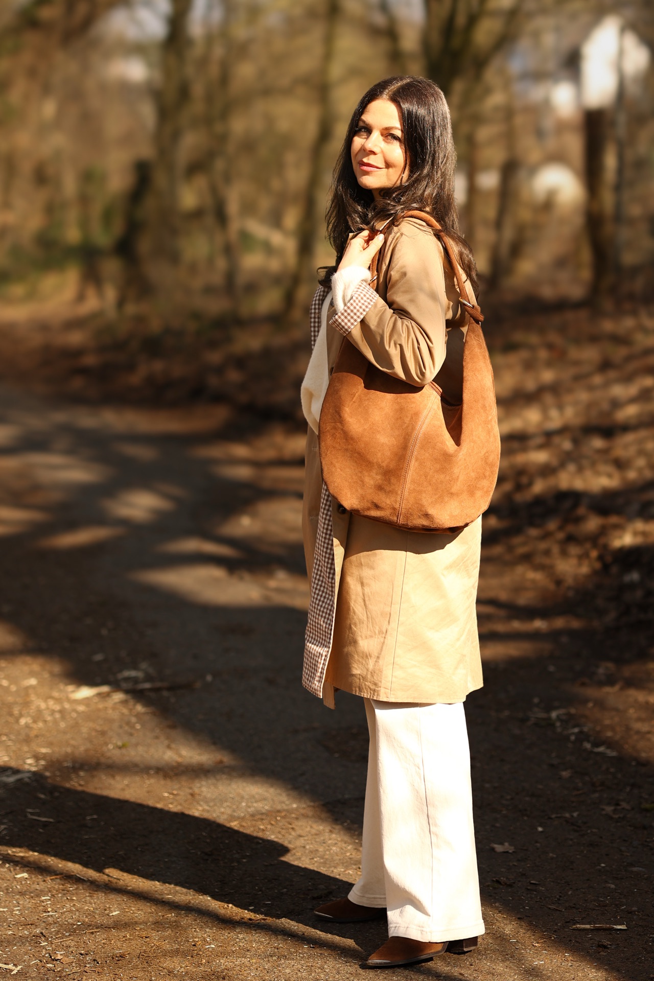 Hobo Bag aus Wildleder