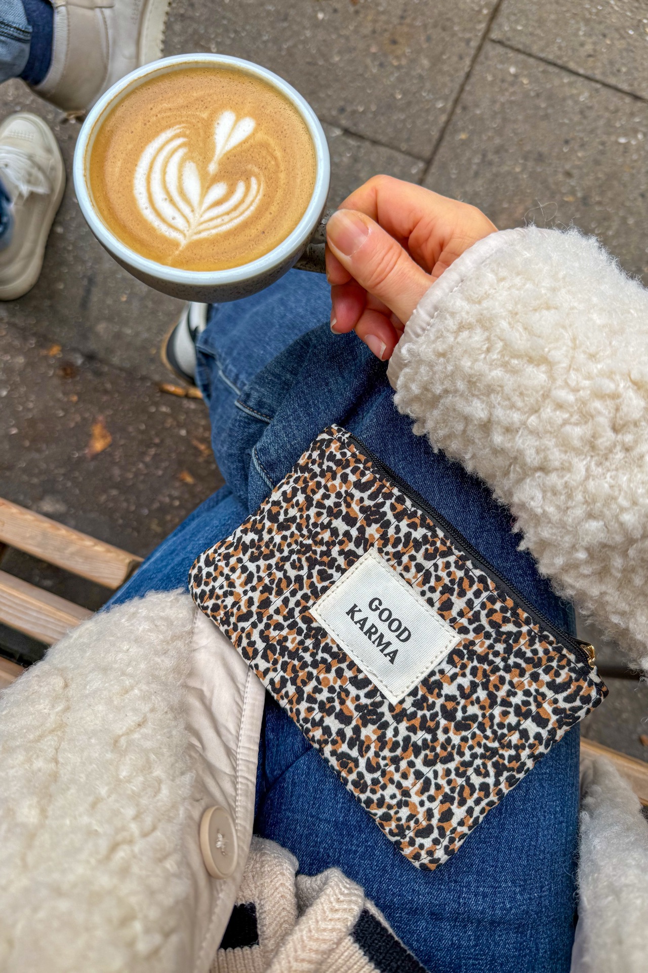 Gesteppte Tasche Good Karma