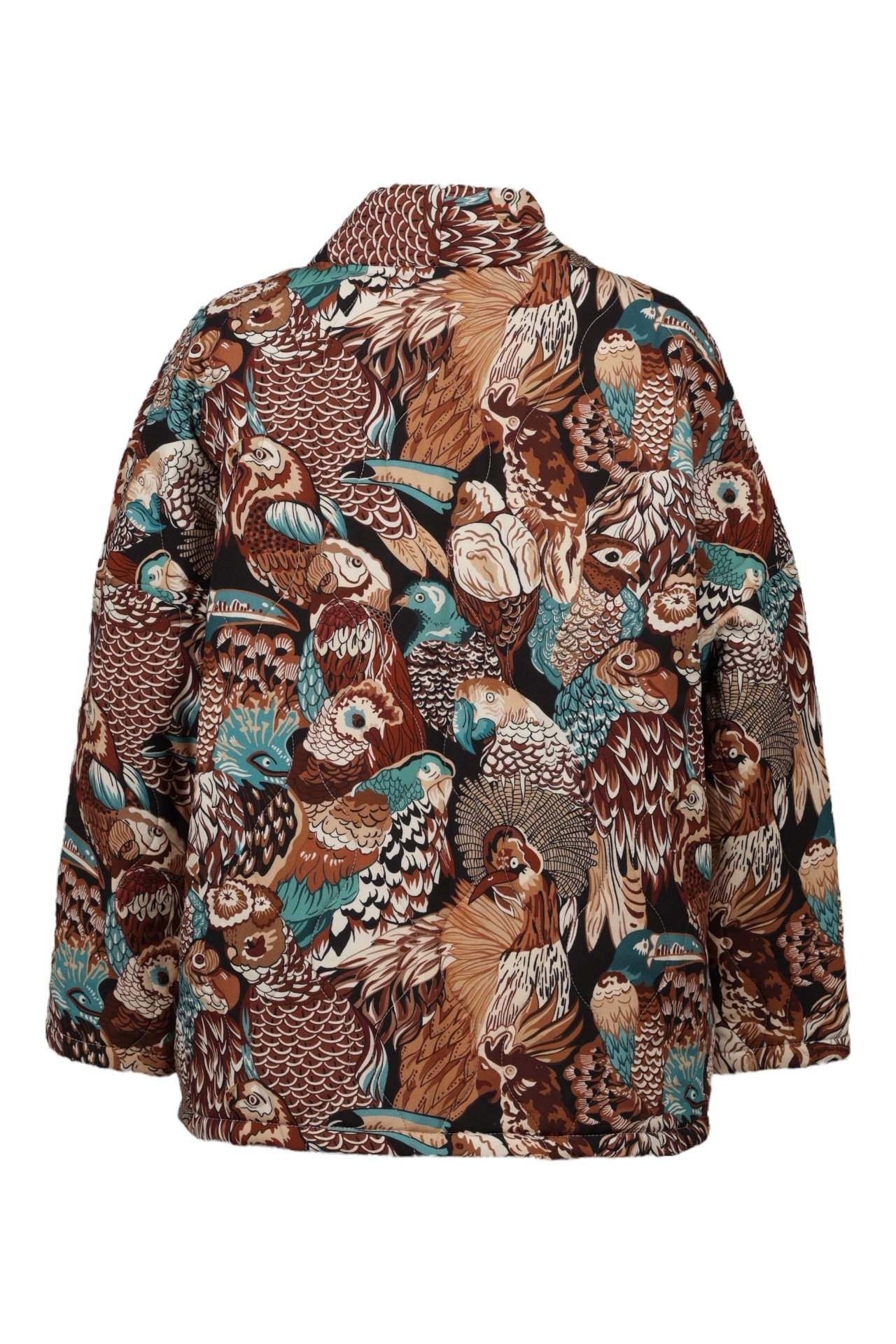 Wattierte Jacke "Tropical Birds"