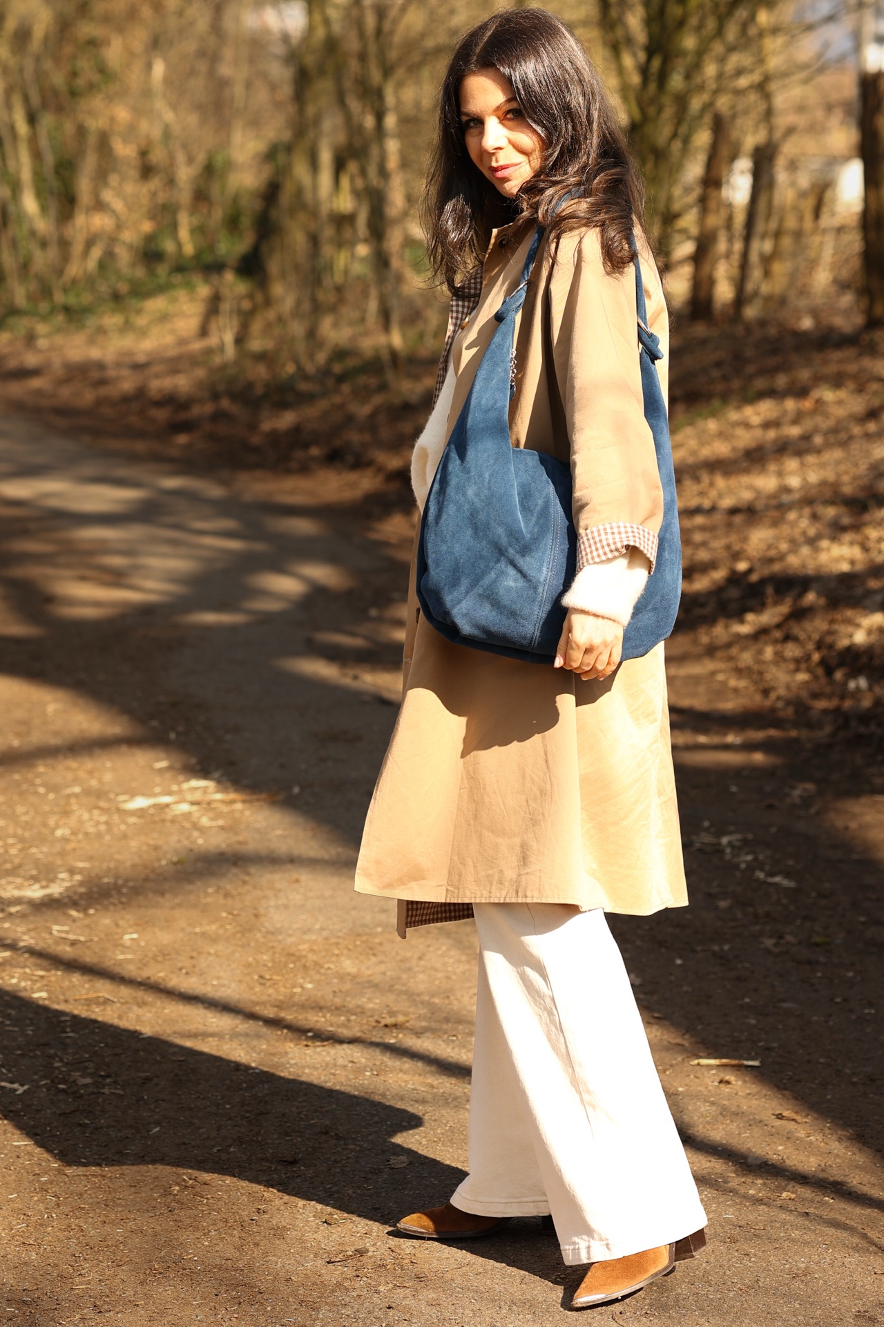Hobo Bag aus Wildleder