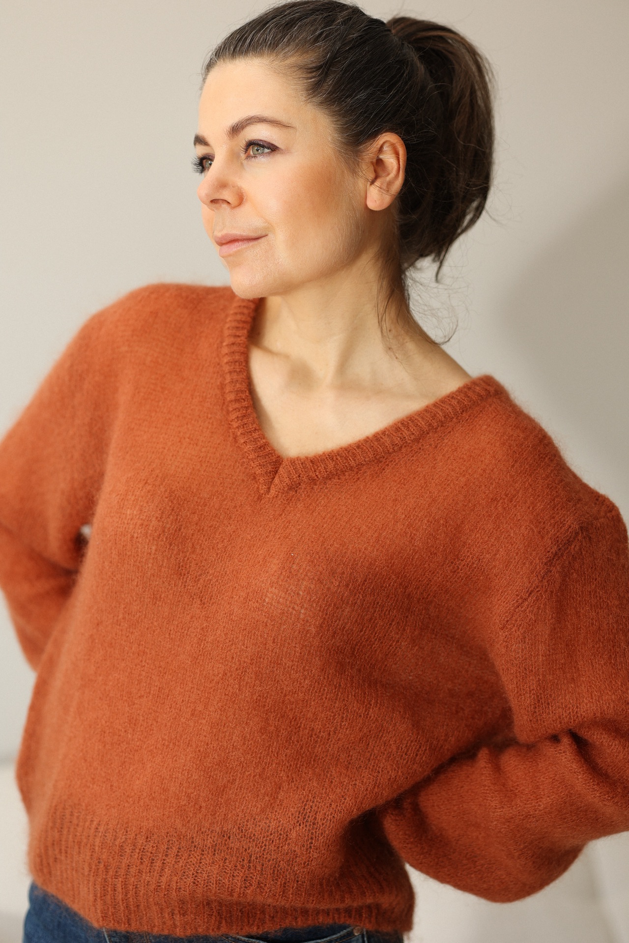 Pullover Marlena mit V-Ausschnitt