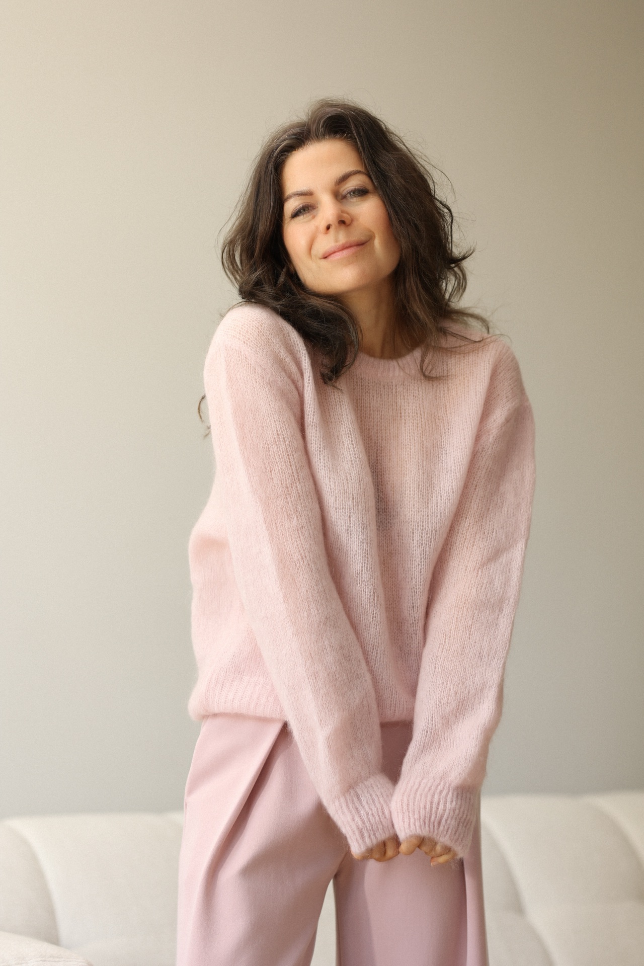 Pullover Margherita mit Rundhals Ausschnitt