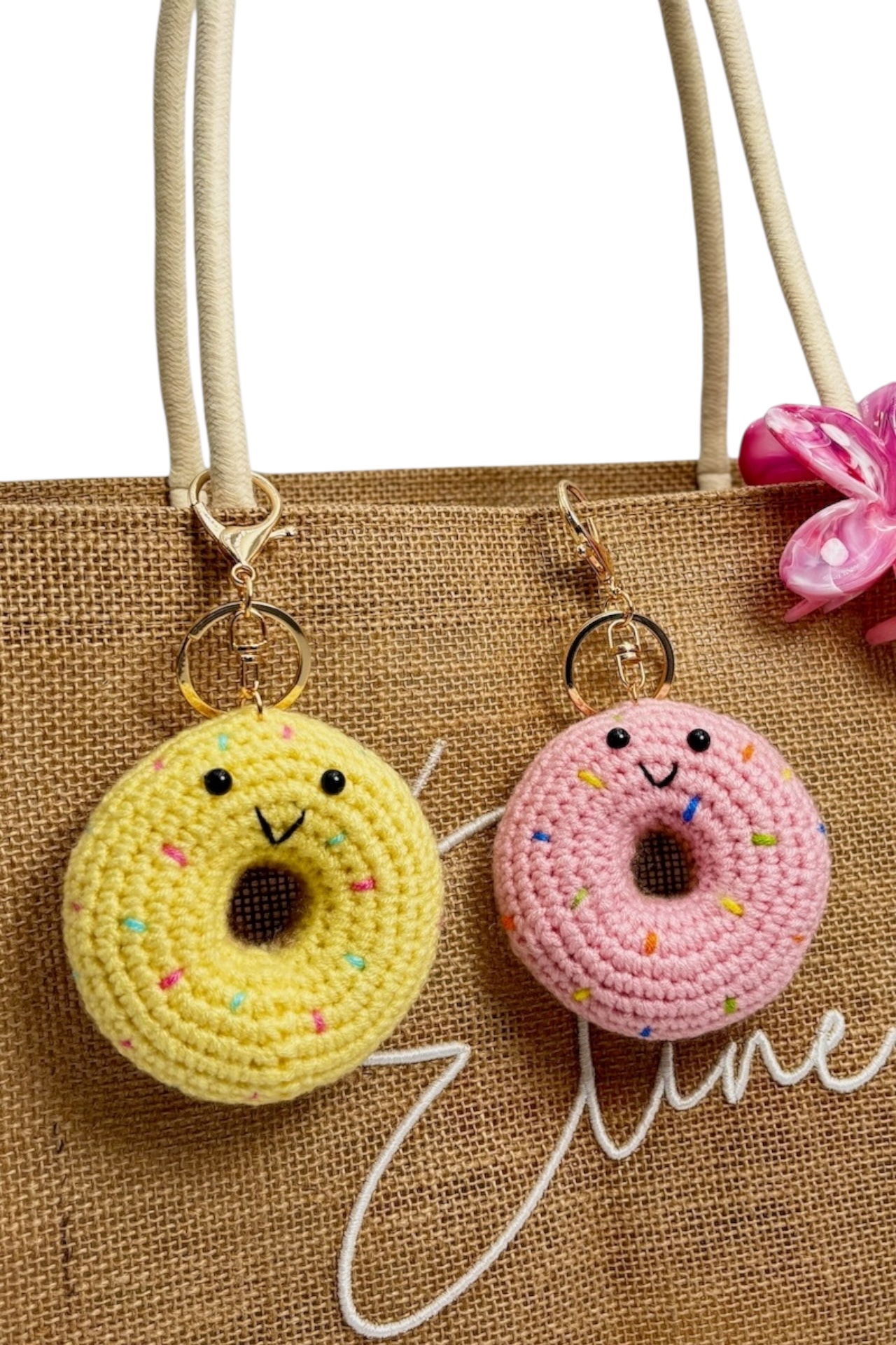 Taschenanhänger Donat