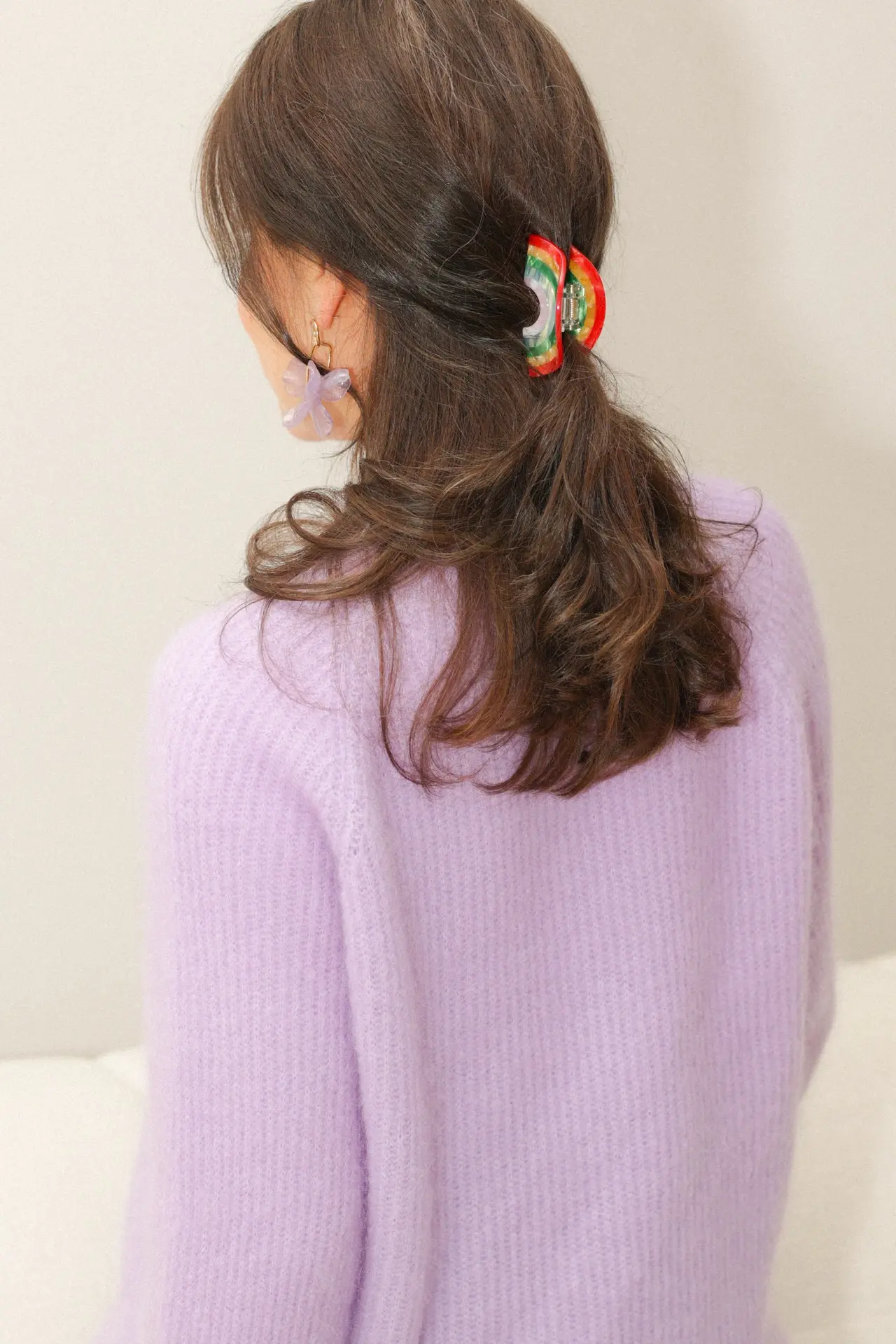 Haarclip Rainbow
