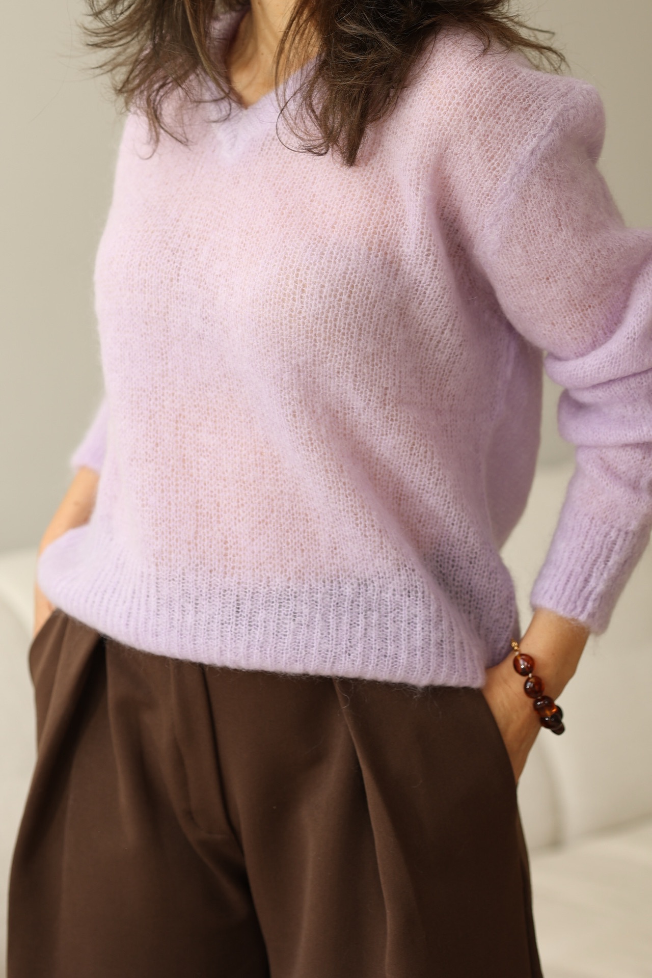 Pullover Marlena mit V-Ausschnitt